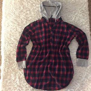 Plaid dress/ Long Tunic